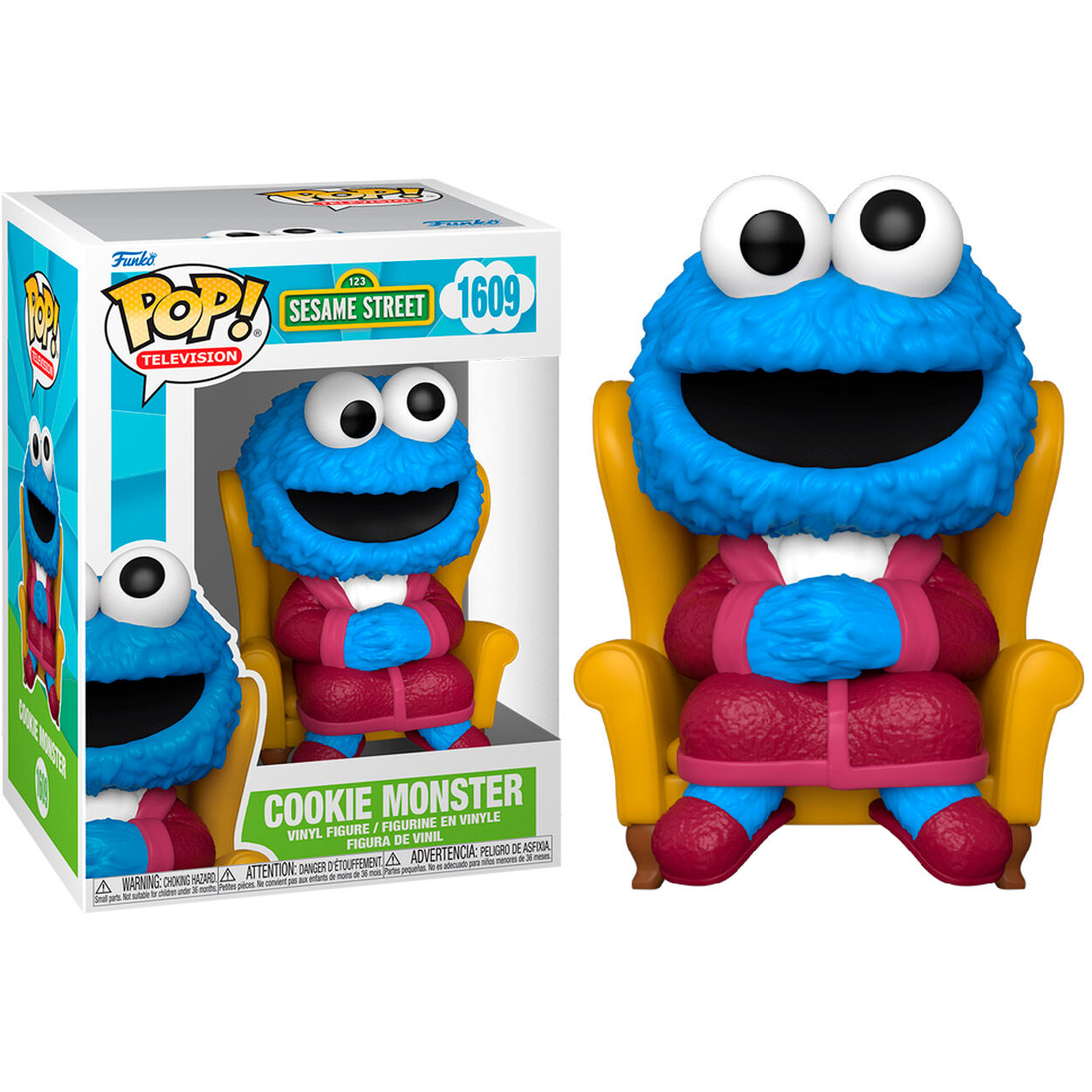 Toys N Tuck:Pop! Vinyl - Sesame Street - Cookie Monster 1609,Sesame Street