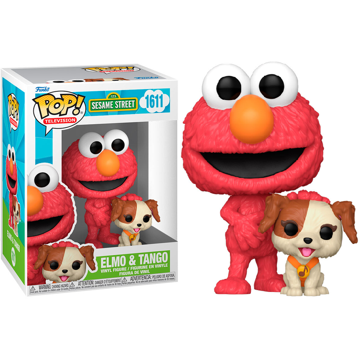 Toys N Tuck:Pop! Vinyl - Sesame Street - Elmo & Tango 1611,Sesame Street