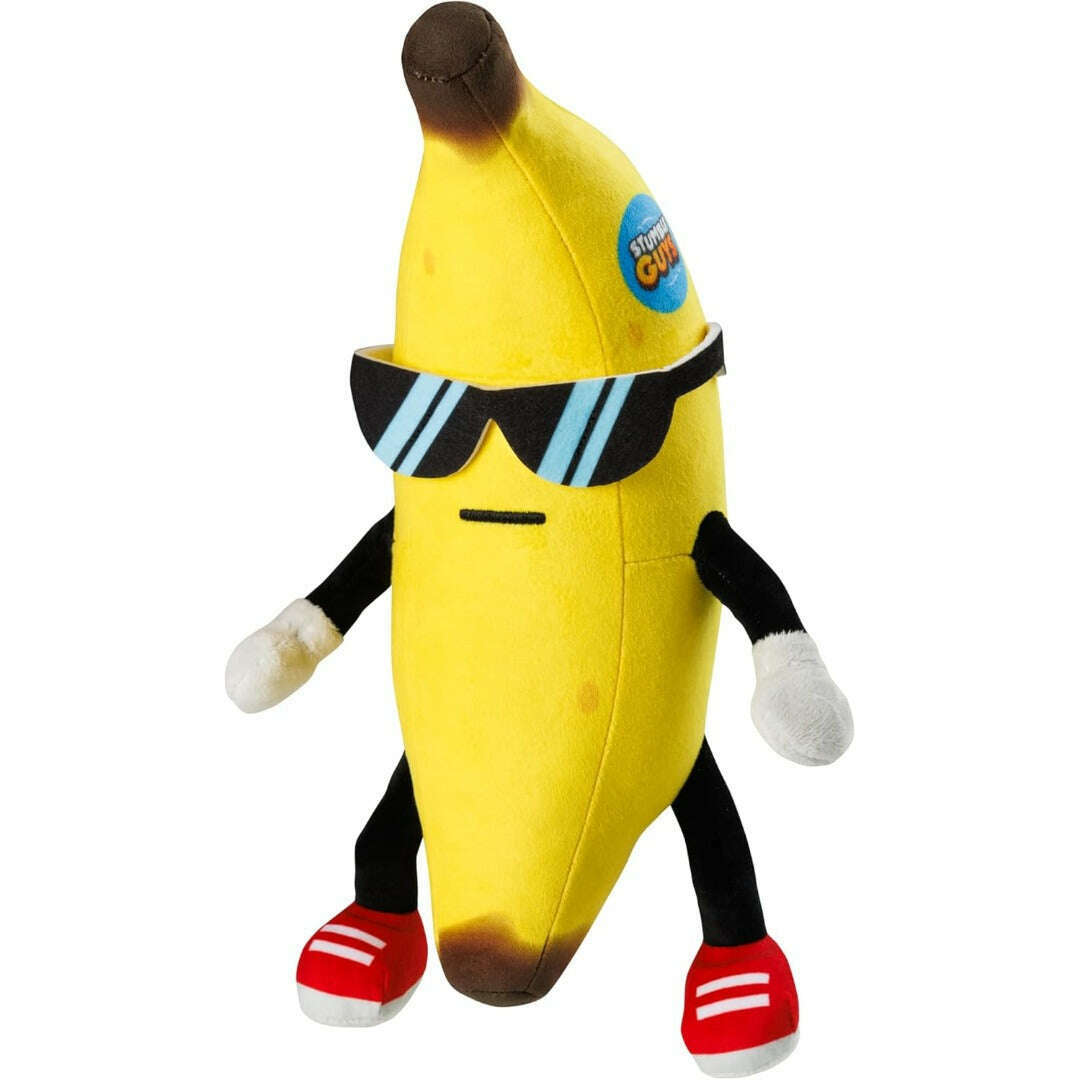 Toys N Tuck:Stumble Guys 12In Huggable Plush - Banana Guy,Stumble Guys