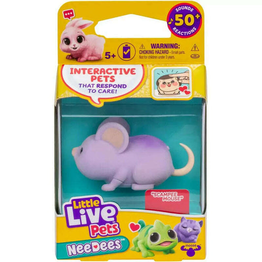 Toys N Tuck:Little Live Pets NeeDees Scampee Mouse,Little Live Pets