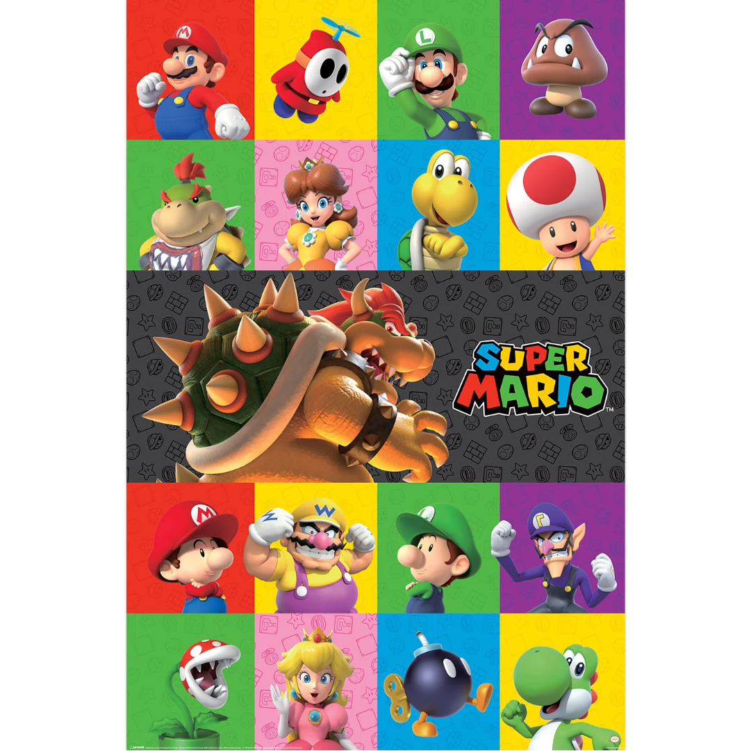 Toys N Tuck:Maxi Posters - Super Mario (Characters),Super Mario