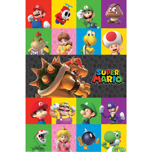 Toys N Tuck:Maxi Posters - Super Mario (Characters),Super Mario