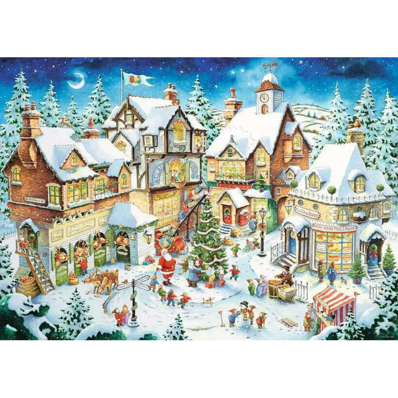 Toys N Tuck:Ravensburger 1000pc Puzzle Christmas Village,Ravensburger