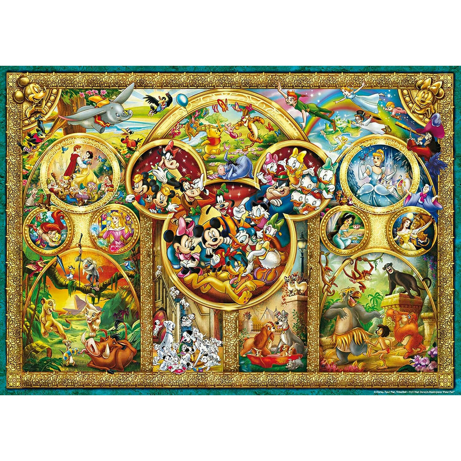 Toys N Tuck:Ravensburger 1000pc Puzzle The Best Disney Themes,Ravensburger