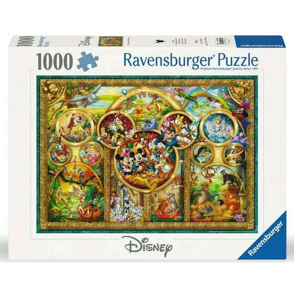 Toys N Tuck:Ravensburger 1000pc Puzzle The Best Disney Themes,Ravensburger