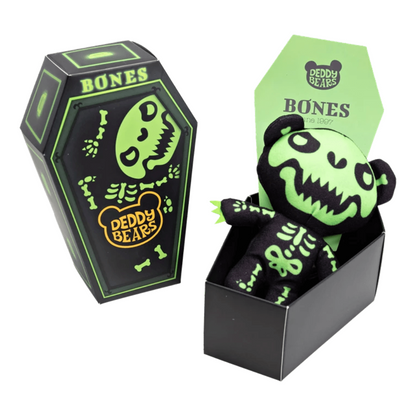 Toys N Tuck:Deddy Bears Coffin Plush Bones,Deddy Bear