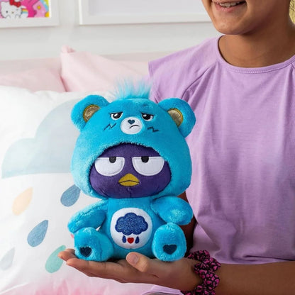 Care Bears Hello Kitty and Friends 22cm Badtz Maru as Grumpy Bear