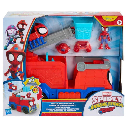 Marvel Spidey And His Amazing Friends Rescue-Webs Firetruck