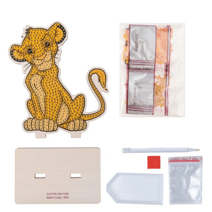 Toys N Tuck:Crystal Art Buddies Series 4 Disney - Simba,Disney