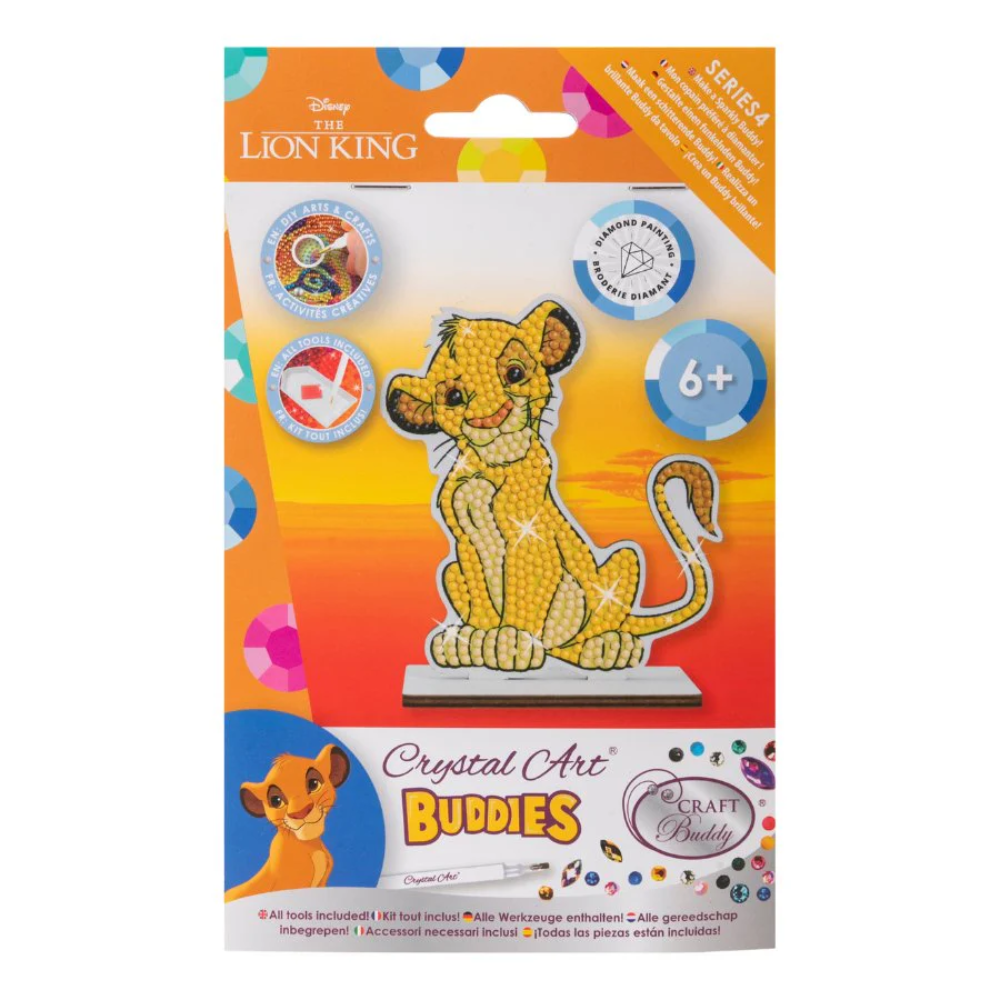 Toys N Tuck:Crystal Art Buddies Series 4 Disney - Simba,Disney