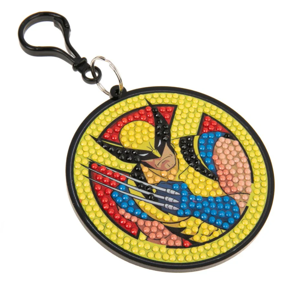 Toys N Tuck:Crystal Art Bag Charms Marvel - Wolverine,Marvel