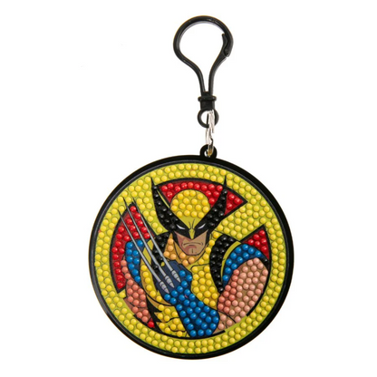 Toys N Tuck:Crystal Art Bag Charms Marvel - Wolverine,Marvel