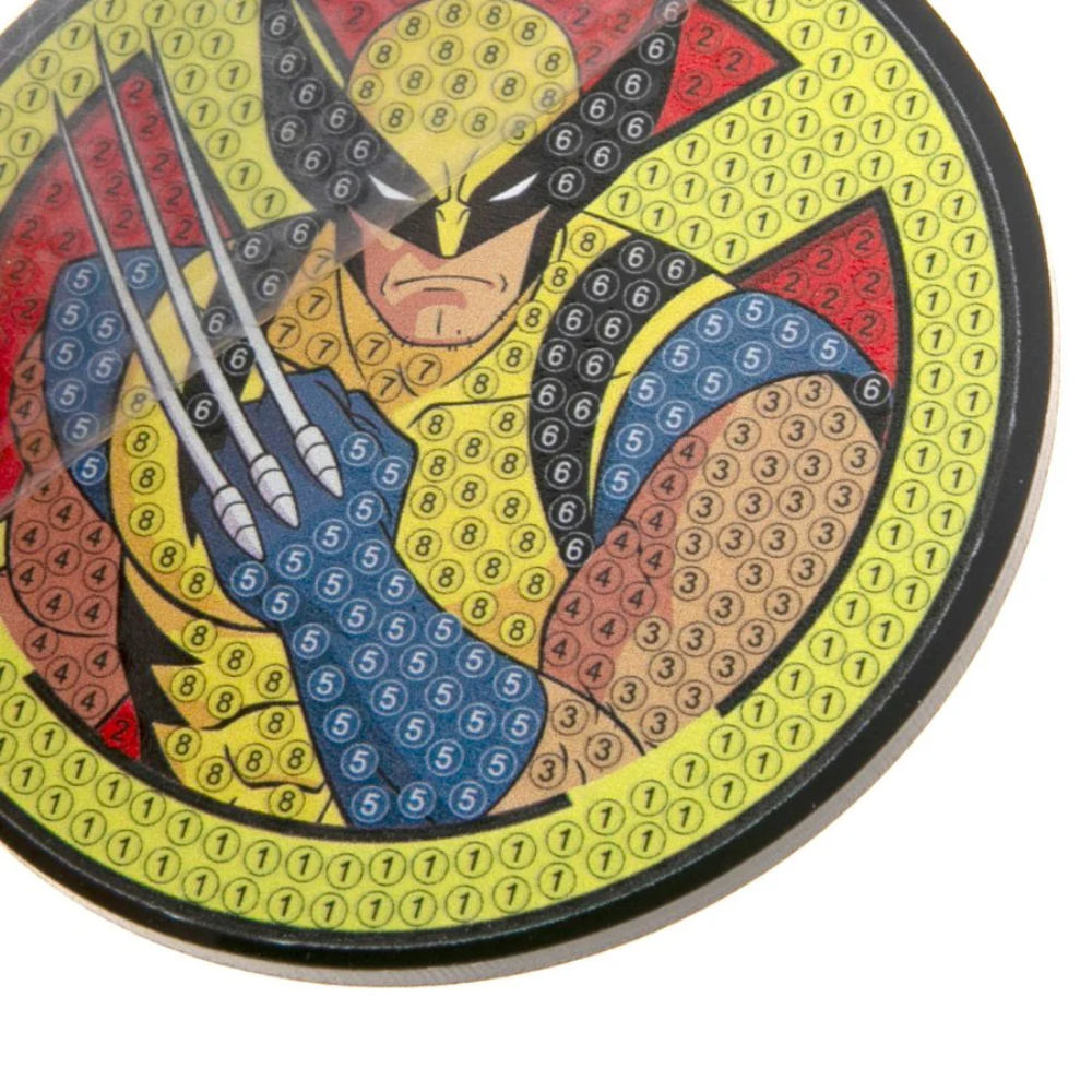 Toys N Tuck:Crystal Art Bag Charms Marvel - Wolverine,Marvel