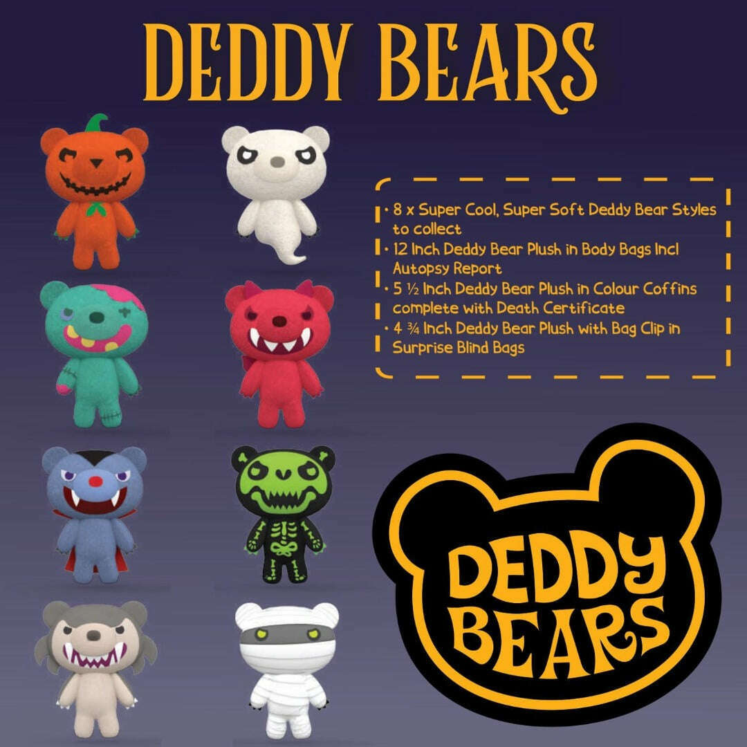 Toys N Tuck:Deddy Bears Plush Clip-On Series 1,Deddy Bear