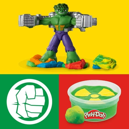 Toys N Tuck:Play-Doh Marvel Hulk Smash & Squish Playset,Play-Doh