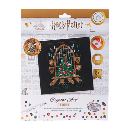 Toys N Tuck:Crystal Art Harry Potter Festive Card Kit - The Great Hall,Harry Potter