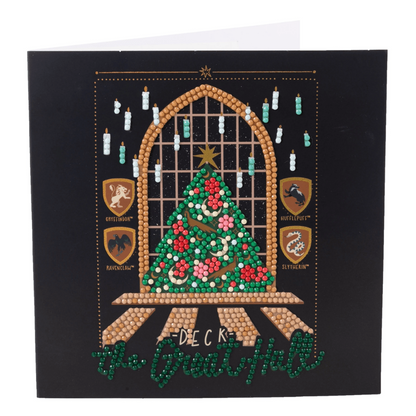 Toys N Tuck:Crystal Art Harry Potter Festive Card Kit - The Great Hall,Harry Potter