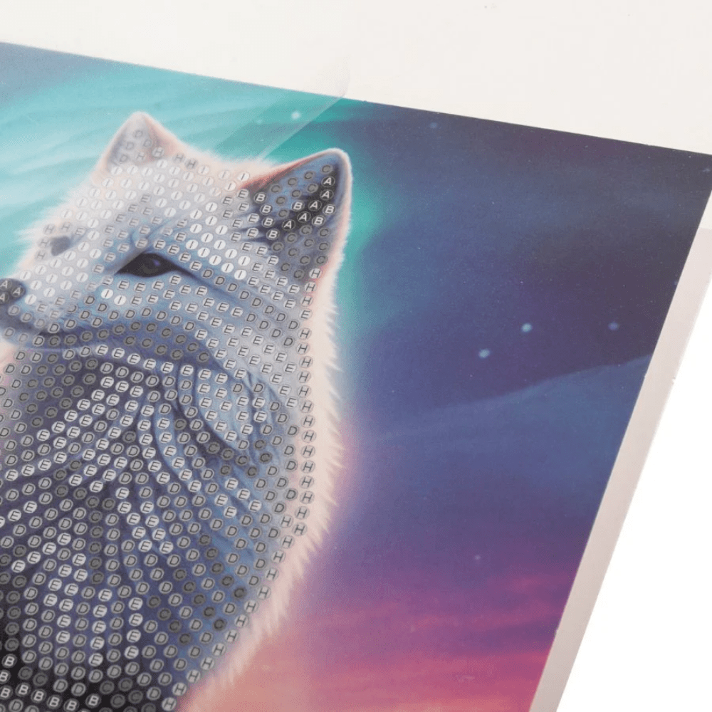 Toys N Tuck:Crystal Art Card Kit - Aurora The Fox,Crystal Art