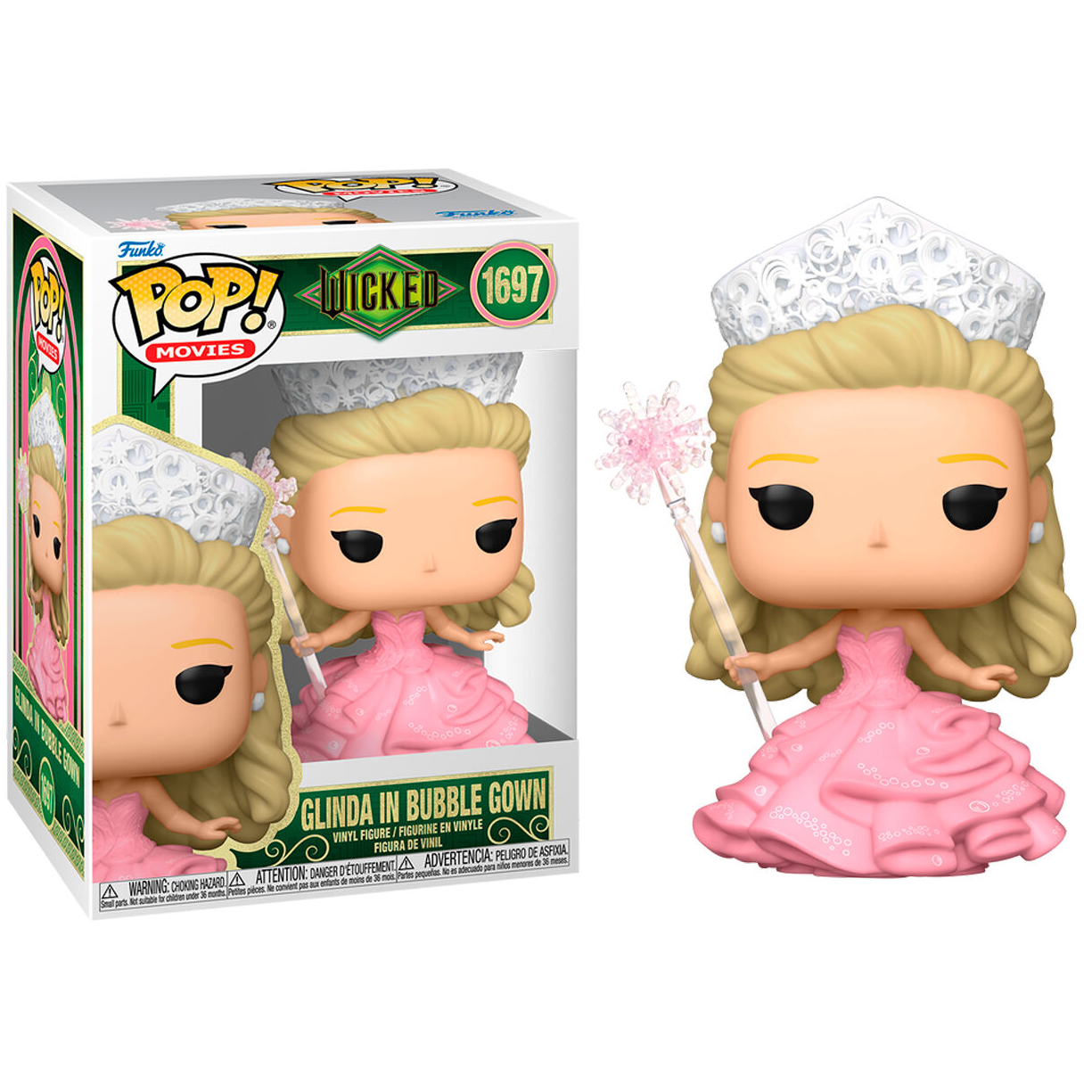 Toys N Tuck:Pop Vinyl - Wicked - Glinda In Bubble Gown 1697,Wicked