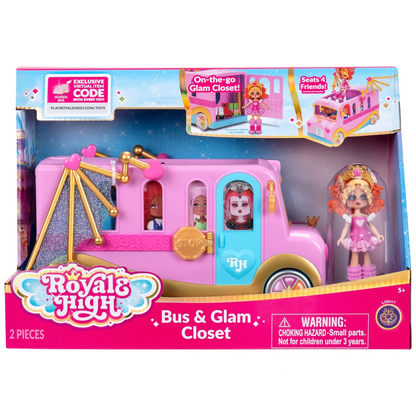 Toys N Tuck:Royale High Bus & Glam Closet,Royale High