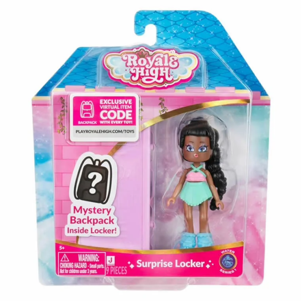 Toys N Tuck:Royale High Surprise Locker With Doll - Water,Royale High