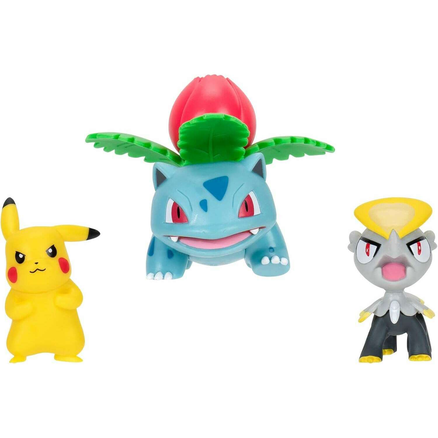 Toys N Tuck:Pokemon Battle Figure Set - Jangmo-O,Ivysaur,Pikachu,Pokemon