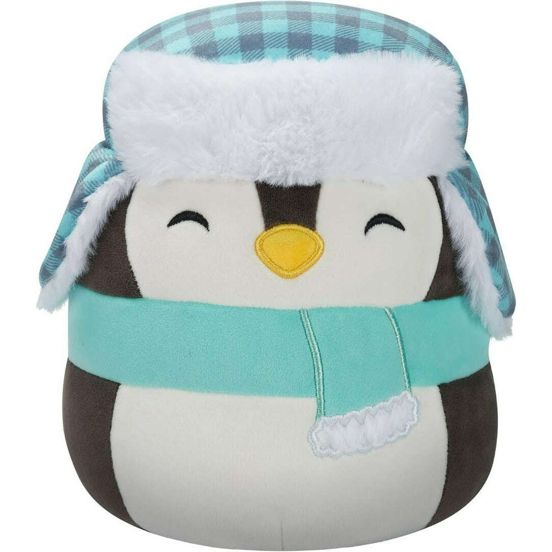 Toys N Tuck:Squishmallows Festive 7.5 Inch Plush - Luna the Penguin,Squishmallows