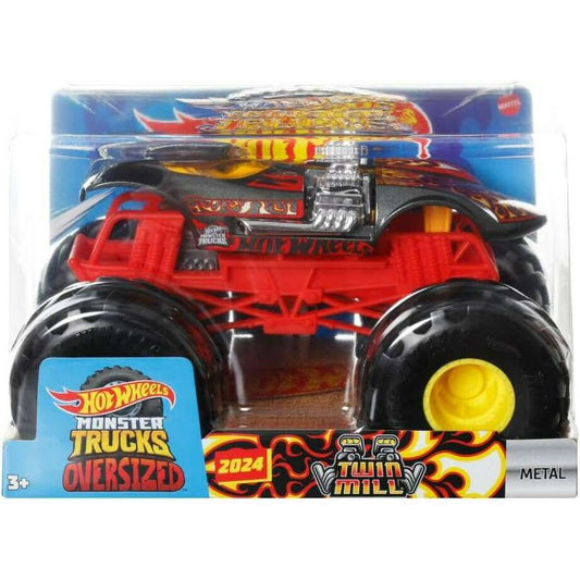 Toys N Tuck:Hot Wheels Monster Trucks Oversized - Twin Mill,Hot Wheels