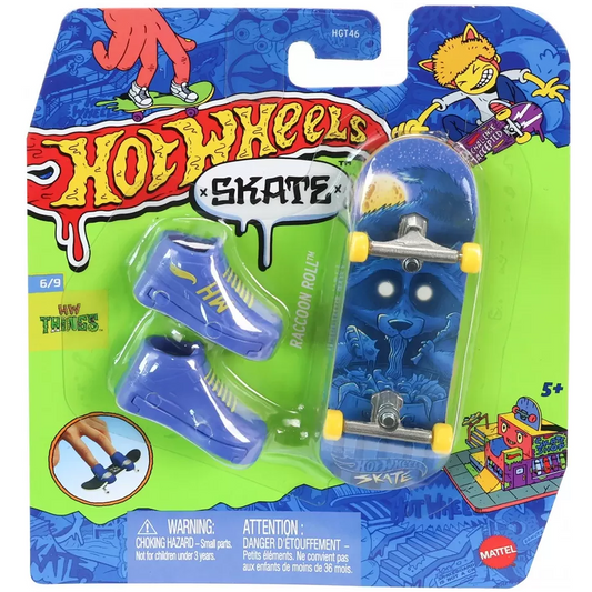 Toys N Tuck:Hot Wheels Skate Single Pack - Raccoon Roll,Hot Wheels