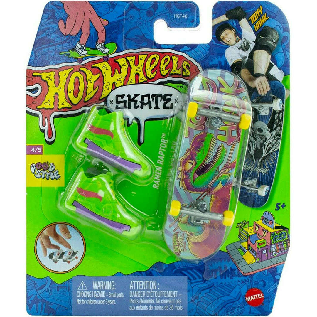 Toys N Tuck:Hot Wheels Skate Single Pack - Ramen Raptor,Hot Wheels