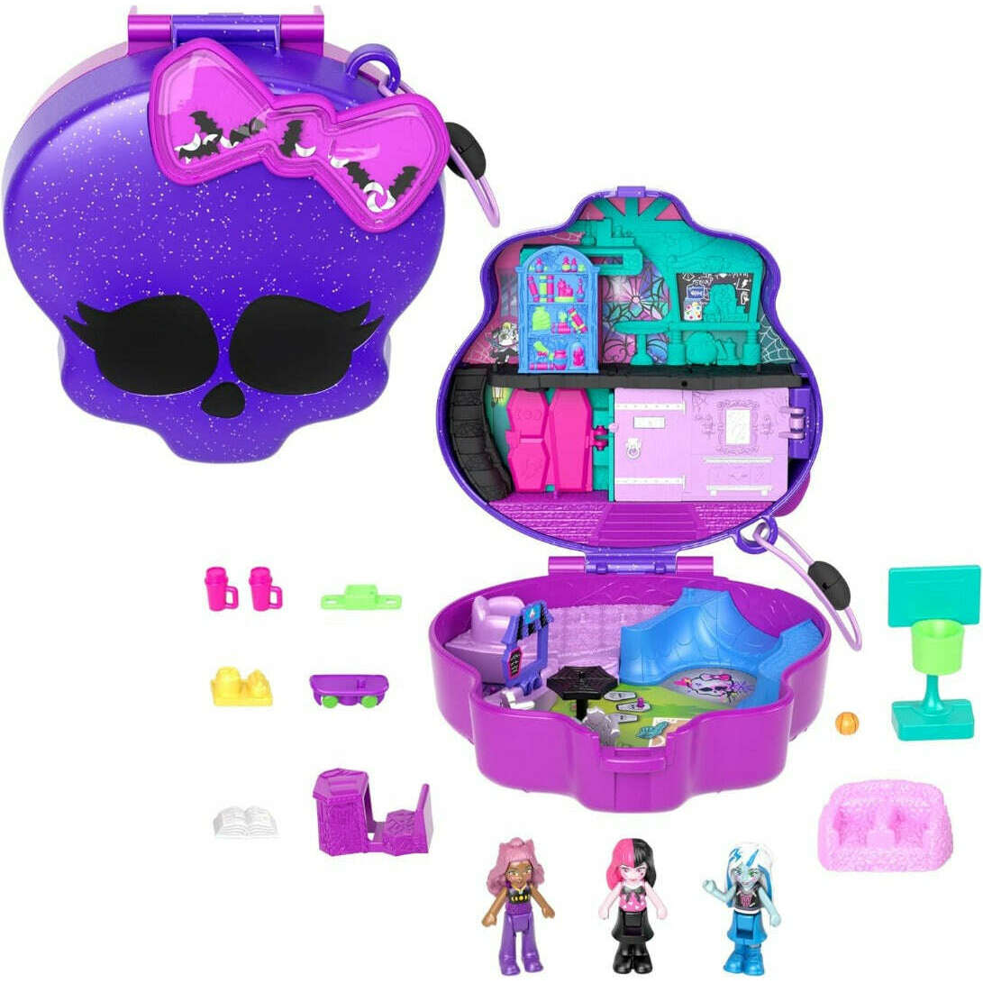 Toys N Tuck:Polly Pocket Monster High Compact,Polly Pocket