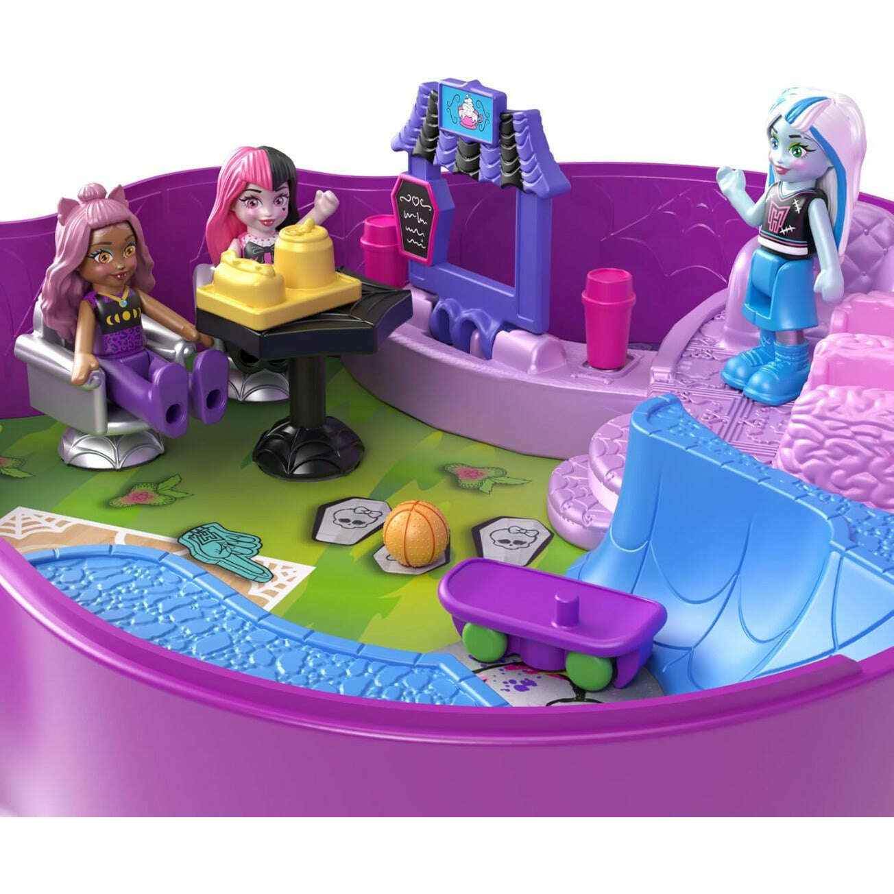 Toys N Tuck:Polly Pocket Monster High Compact,Polly Pocket