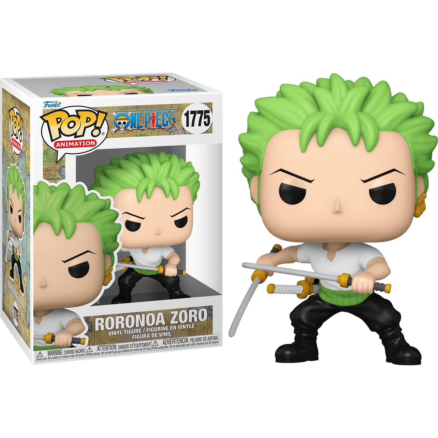 Toys N Tuck:Pop! Vinyl - One Piece - Roronoa Zoro 1775,Funko