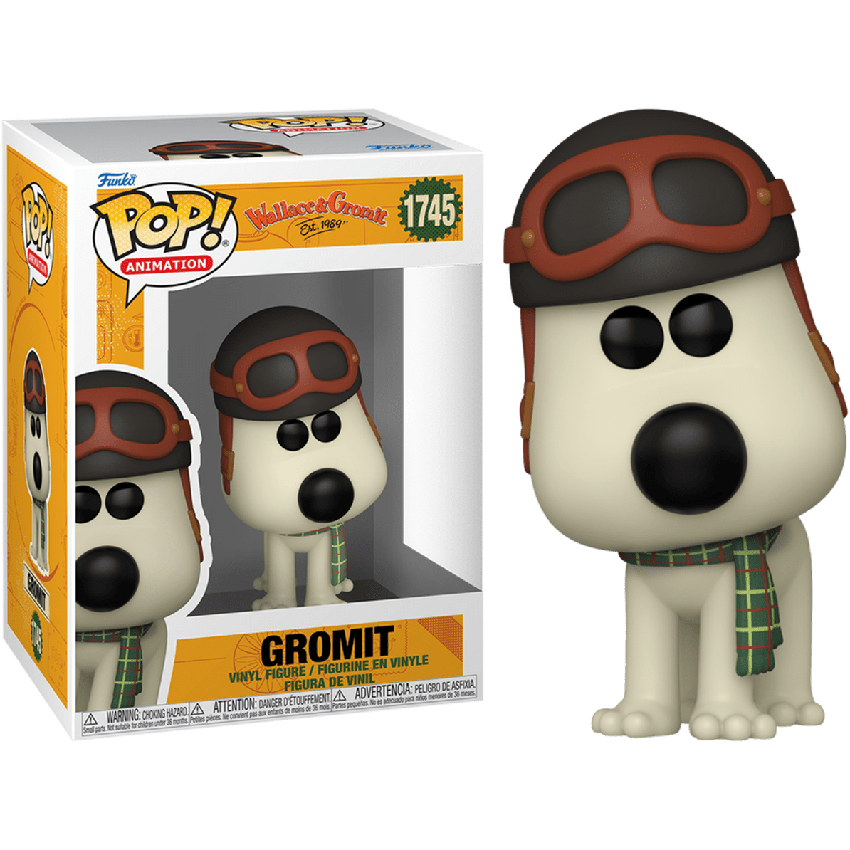 Toys N Tuck:Pop! Vinyl - Wallace & Gromit  - Gromit 1745,Funko