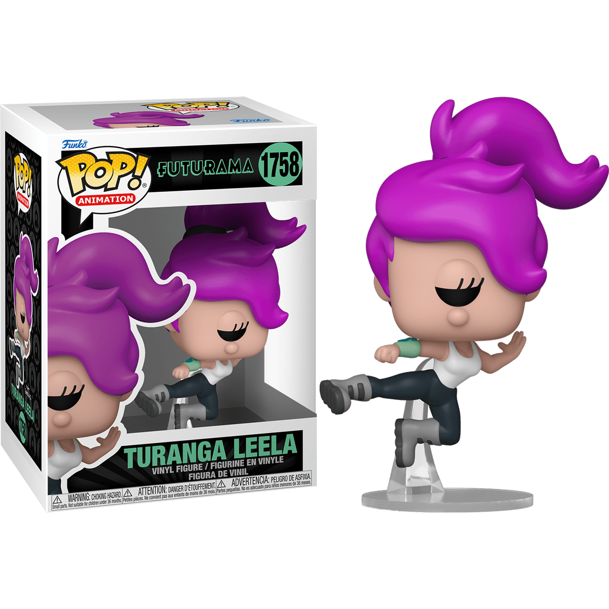 Toys N Tuck:Pop! Vinyl - Futurama - Turanga Leela 1758,Funko