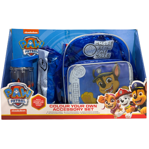 Toys N Tuck:Paw Patrol Colour Your Own Accessory Set - Chase,Paw Patrol