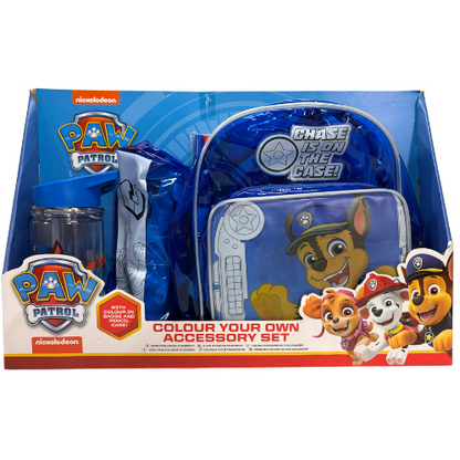 Toys N Tuck:Paw Patrol Colour Your Own Accessory Set - Chase,Paw Patrol