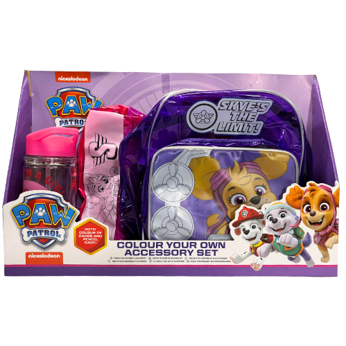 Toys N Tuck:Paw Patrol Colour Your Own Accessory Set - Skye,Paw Patrol