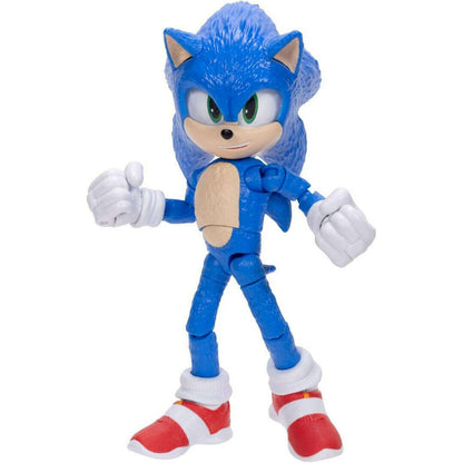 Toys N Tuck:Sonic The Hedgehog 3 Movie 5 Inch Figure - Sonic,Sonic The Hedgehog