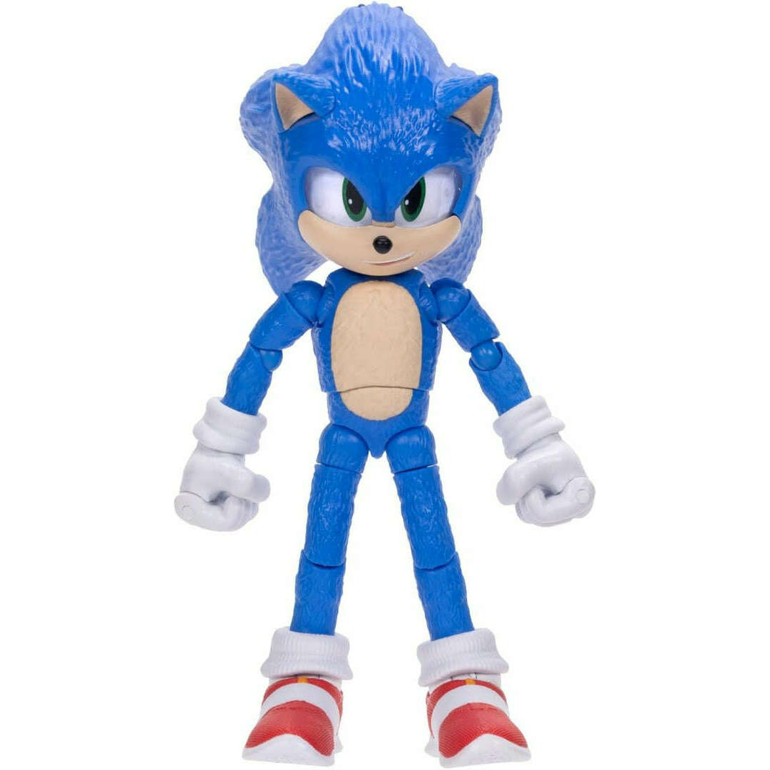 Toys N Tuck:Sonic The Hedgehog 3 Movie 5 Inch Figure - Sonic,Sonic The Hedgehog