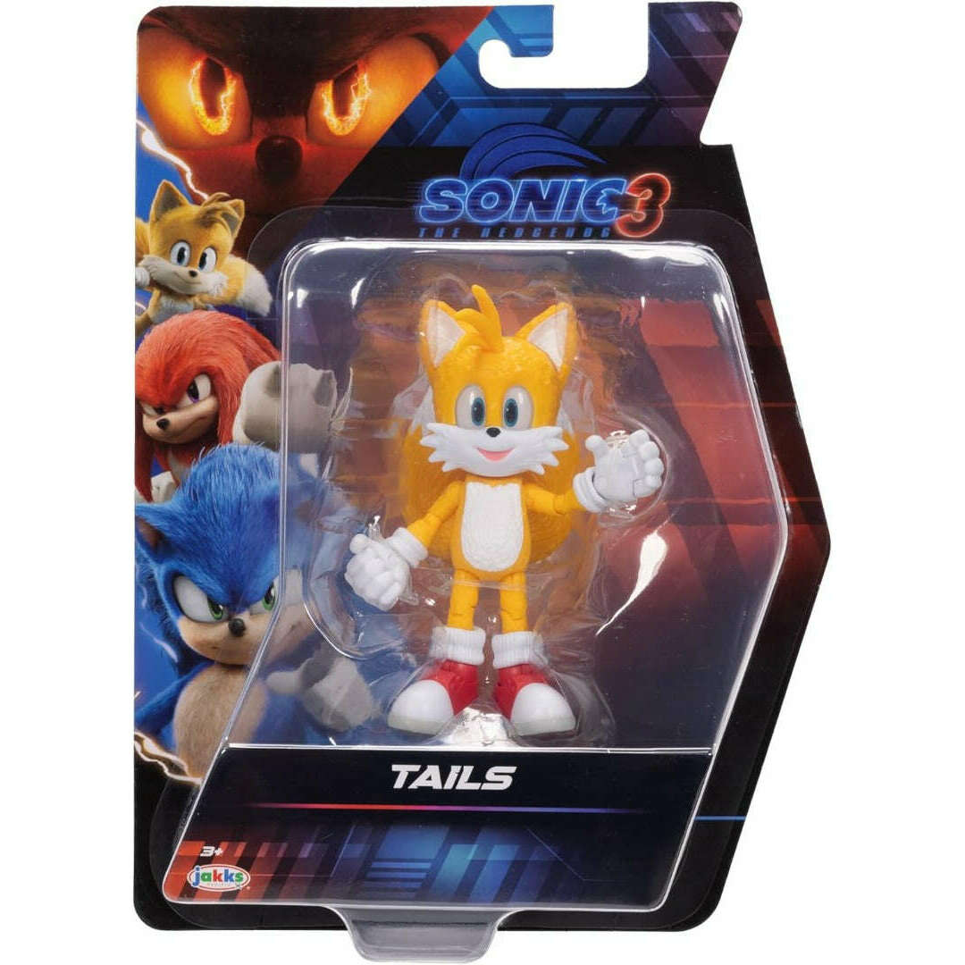 Toys N Tuck:Sonic The Hedgehog 3 Movie 5 Inch Figure - Tails,Sonic The Hedgehog