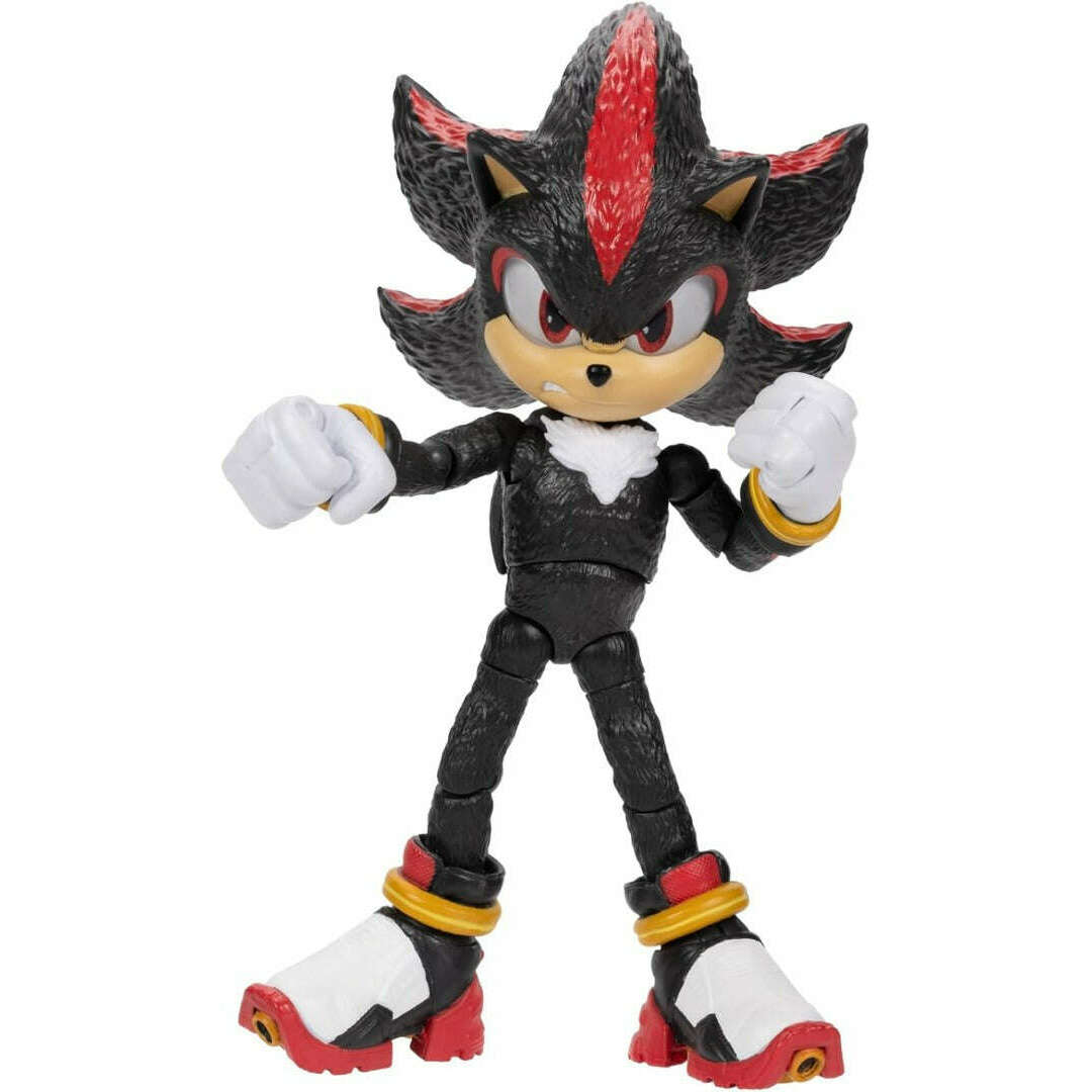 Toys N Tuck:Sonic The Hedgehog 3 Movie 5 Inch Figure - Shadow,Sonic The Hedgehog