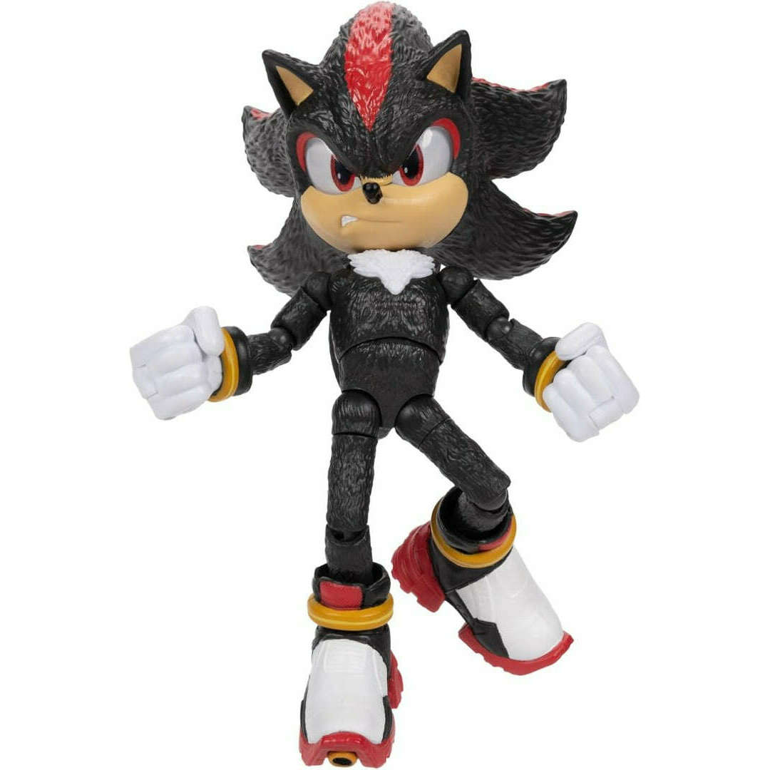 Toys N Tuck:Sonic The Hedgehog 3 Movie 5 Inch Figure - Shadow,Sonic The Hedgehog