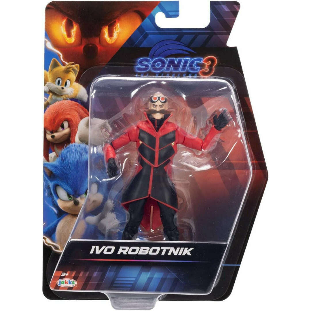 Toys N Tuck:Sonic The Hedgehog 3 Movie 5 Inch Figure - Ivo Robotnik,Sonic The Hedgehog