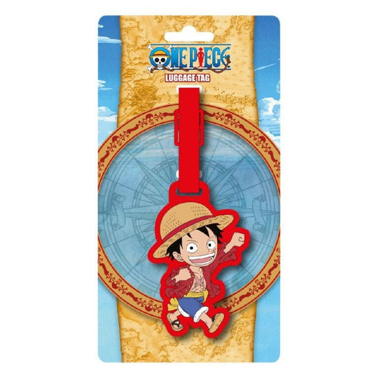 One Piece Luffy Luggage Tag