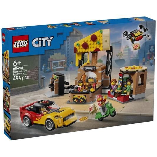 Lego 60496 City Pizza Delivery Experience