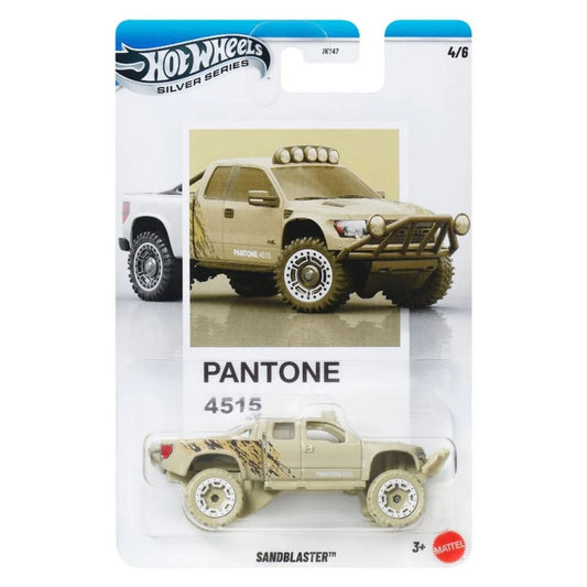 Hot Wheels Silver Series Pantone 4515 Sandblaster