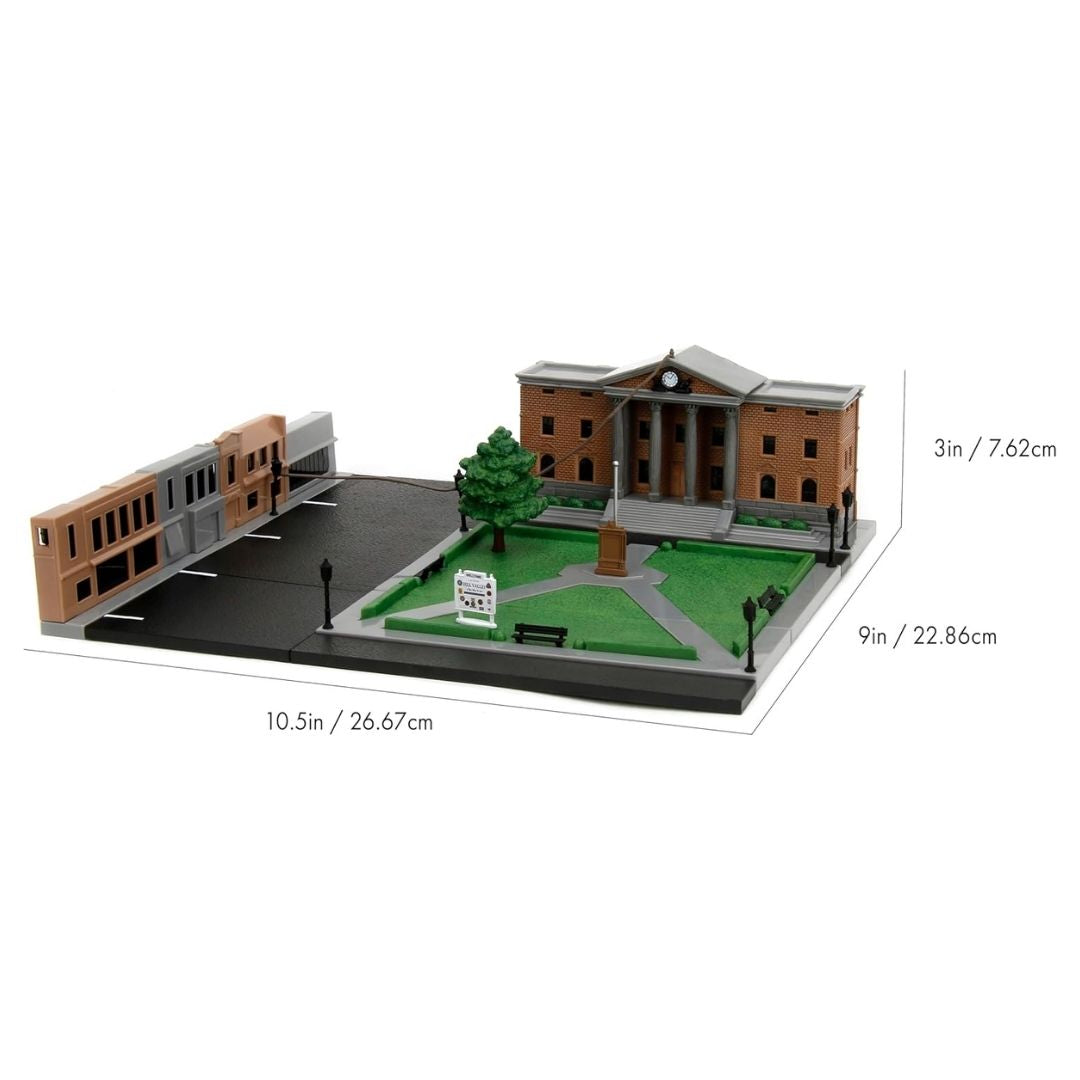 Back to the Future Hill Valley Courthouse Nano Scene