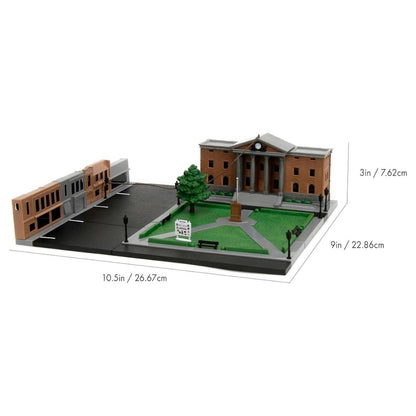 Back to the Future Hill Valley Courthouse Nano Scene