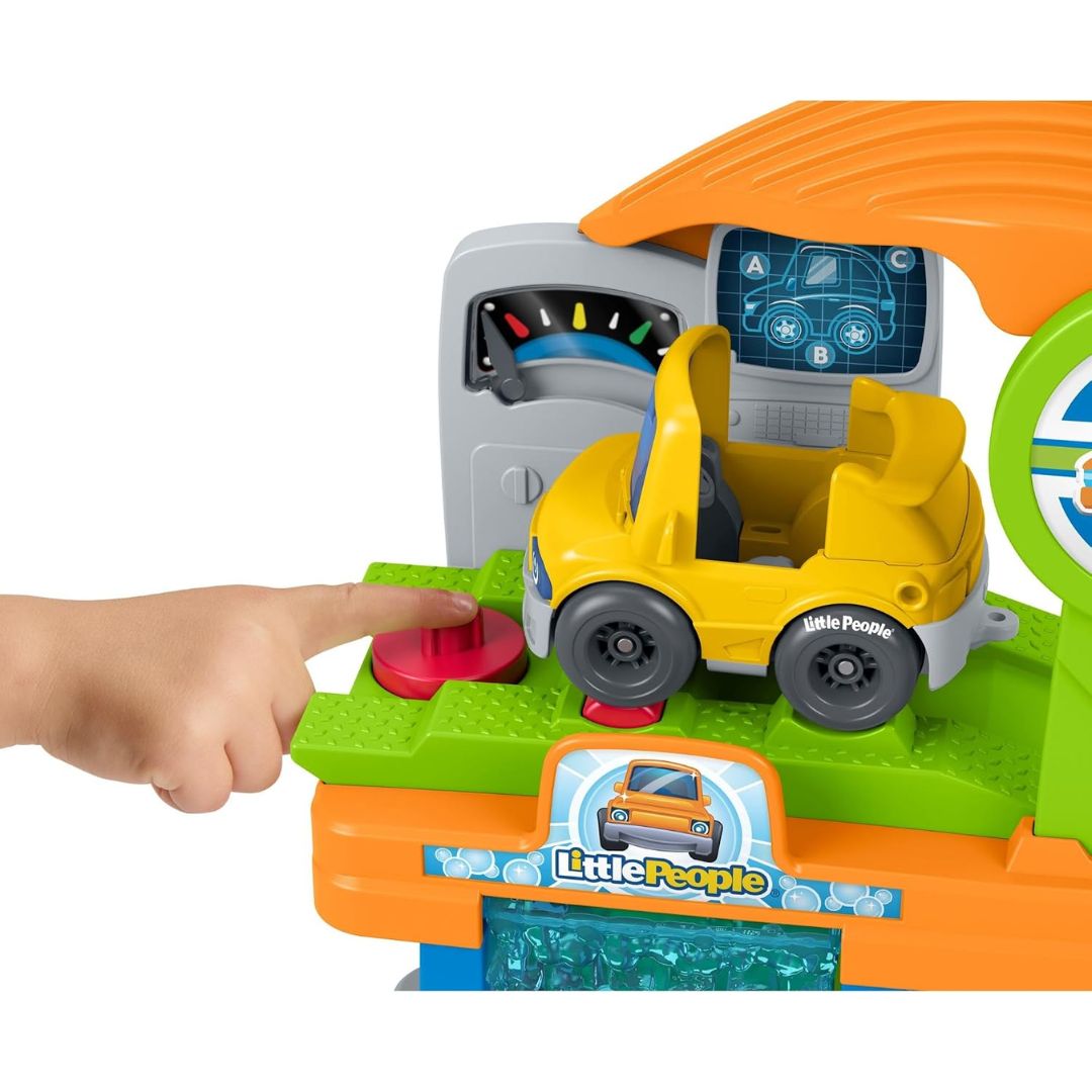 Fisher Price Little People Fillin' Fun Service Station Playset